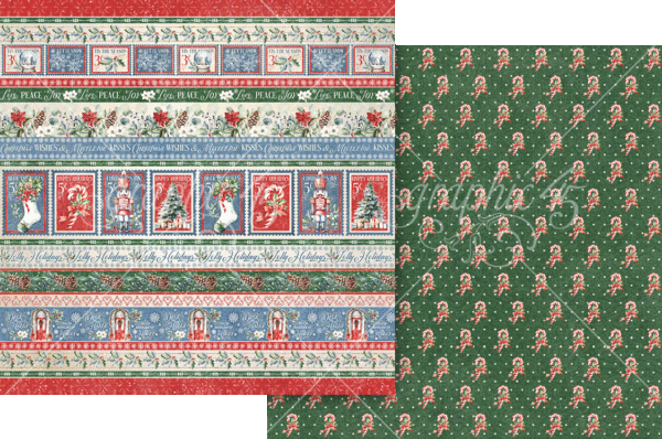 Graphic 45 Deck the Halls 12X12 Jolly Holidays Graphic 45 Deck the Halls 12X12 Jolly Holidays