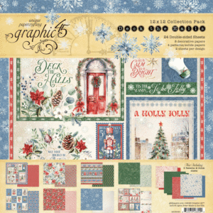 Graphic 45 Deck the Halls 12X12 Collection Pack