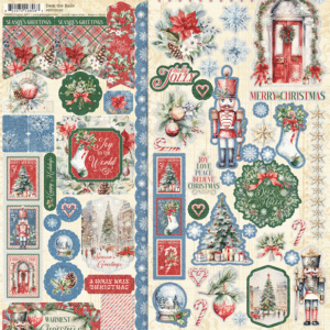 Graphic 45 Deck the Halls Sticker Set
