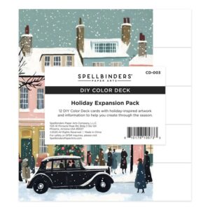 Spellbinders Holiday Diy Color Deck Expansion Pack
