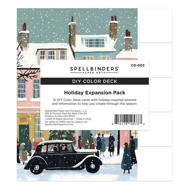 Spellbinders Holiday Diy Color Deck Expansion Pack