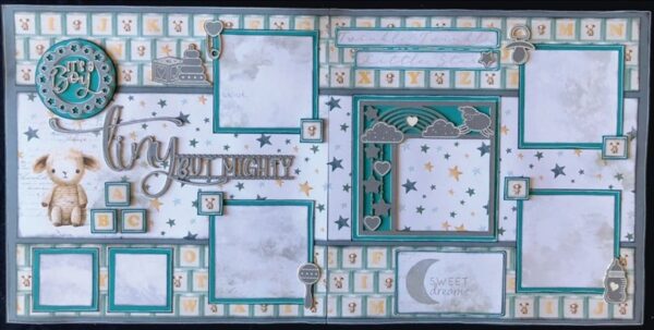 Scrapbook Collections Layout Kit Tiny But Mighty