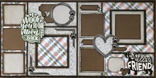 Scrapbook Collections Layout Kit Forever Friends Dog Scrapbook Collections Layout Kit Forever Friends Dog