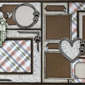 Scrapbook Collections Layout Kit Forever Friends Dog