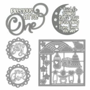 Scrapbook Collections Laser Pack Precious Little One