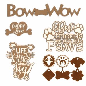 Scrapbook Collections Laser Pack Dog