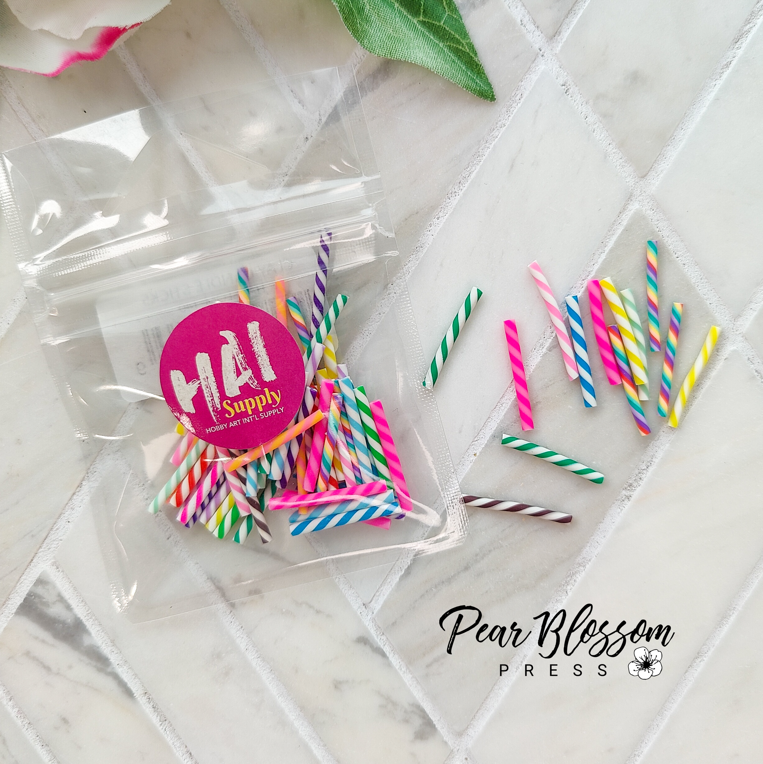 Pear Blossom Press Hai Clay Candle Sticks