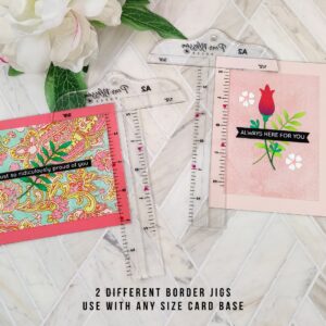 Pear Blossom Press Cardmaker's T-square A2 Ruler