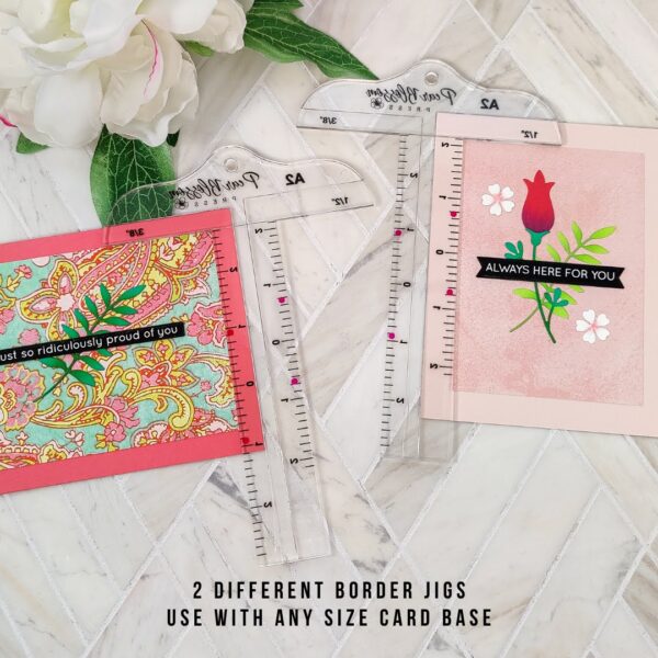 Pear Blossom Press Cardmaker's T-square A2 Ruler