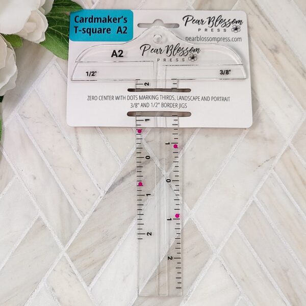 Pear Blossom Press Cardmaker's T-square A2 Ruler