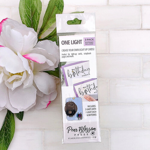 PEAR BLOSSOM PRESS ONE LIGHT 3-PACK