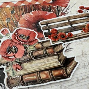 Paper Rose Poppy Garden*