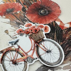 Paper Rose Poppy Garden*