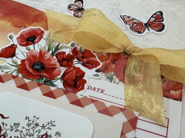 Paper Rose Poppy Garden*