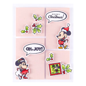 Spellbinders Say Cheese Classic Mouse Christmas Etched Dies For Coordinating Stamp Set From the Say Cheese Classic Mouse Christmas Collection