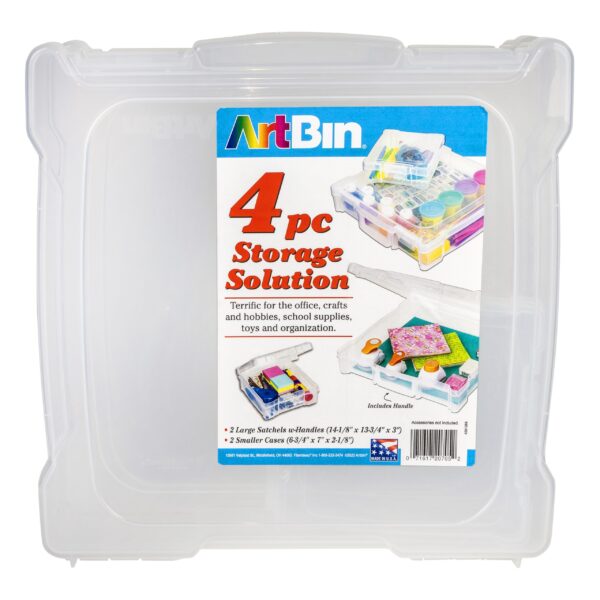 ART BIN STORAGE SOLUTION 4 PIECES