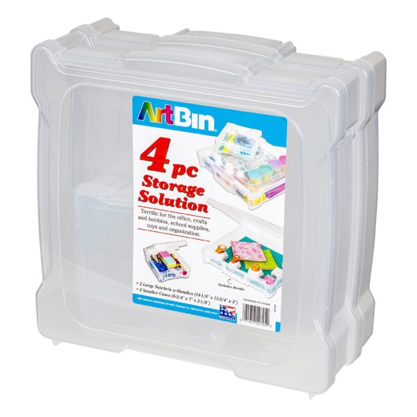 ART BIN STORAGE SOLUTION 4 PIECES