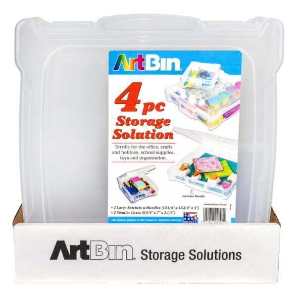 ART BIN STORAGE SOLUTION 4 PIECES