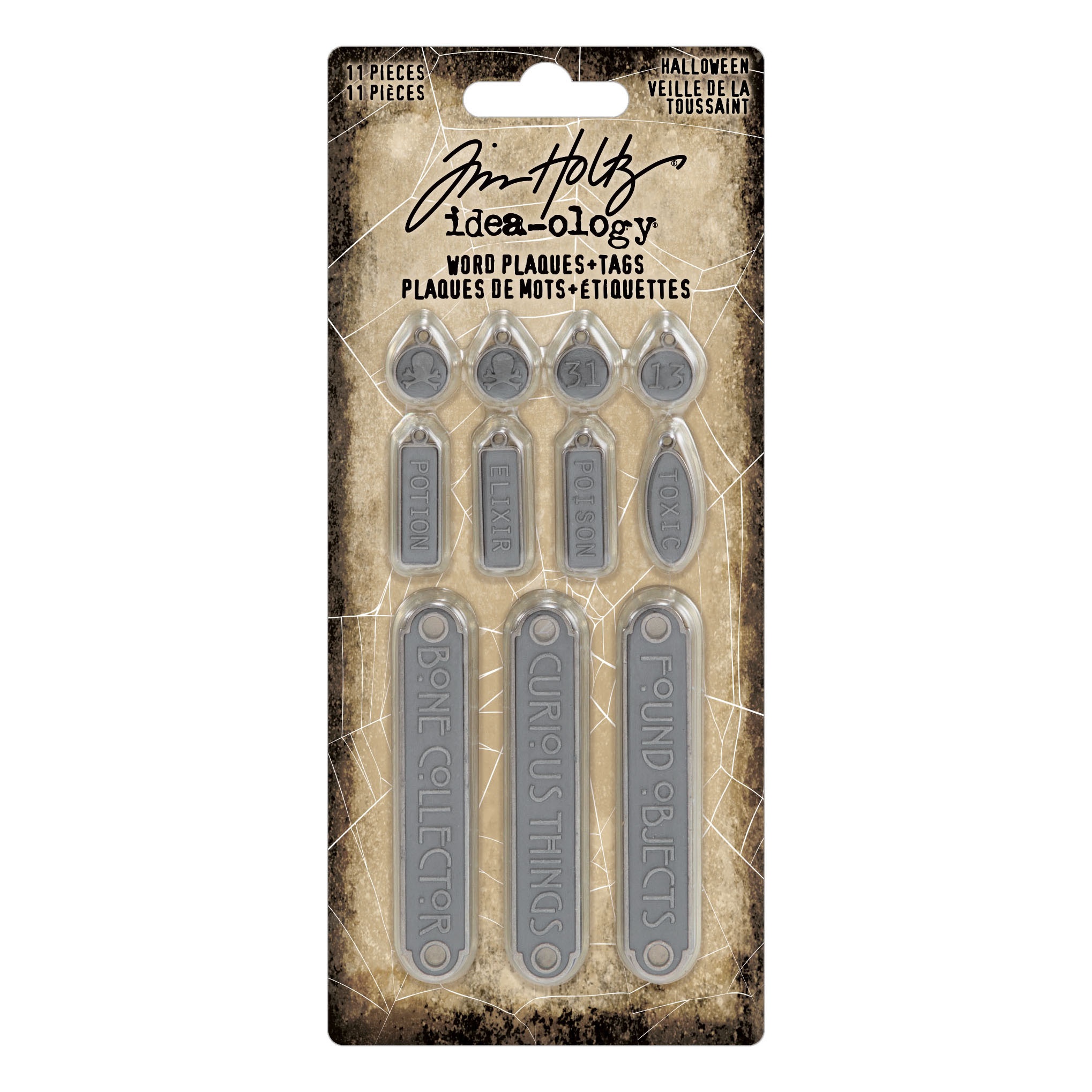 ADVANTUS TIM HOLTZ HALLOWEEN WORD PLAQUES & TAGS