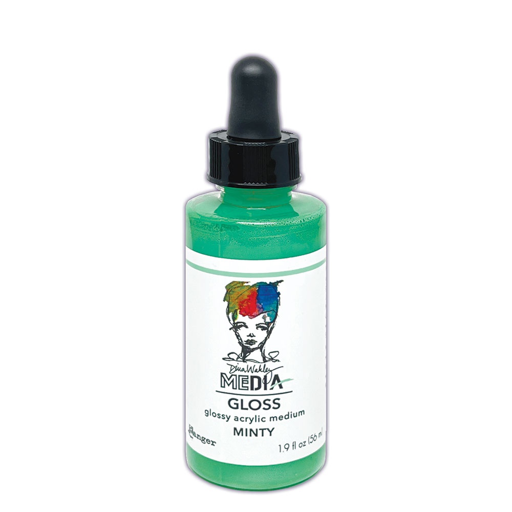 Ranger Dina Wakley Media Gloss Dropper Minty