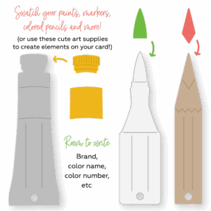 Honeybee Die Swatch All the Things