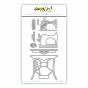 Honeybee Die Lovely Layers: Antique Sewing Table