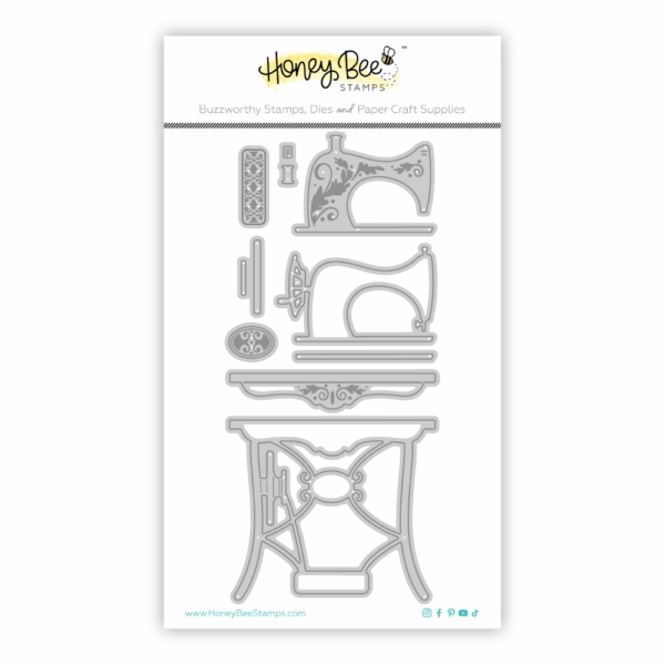 Honeybee Die Lovely Layers: Antique Sewing Table