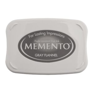 TSUKINEKO MEMENTO STAMP PAD GREY FLANNEL