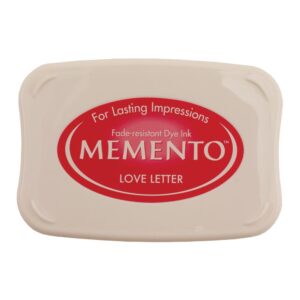 TSUKINEKO MEMENTO STAMP PAD LOVE LETTER