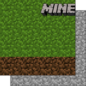 SCRAPBOOK CUSTOMS 12X12 PIXEL ADDICT LEFT