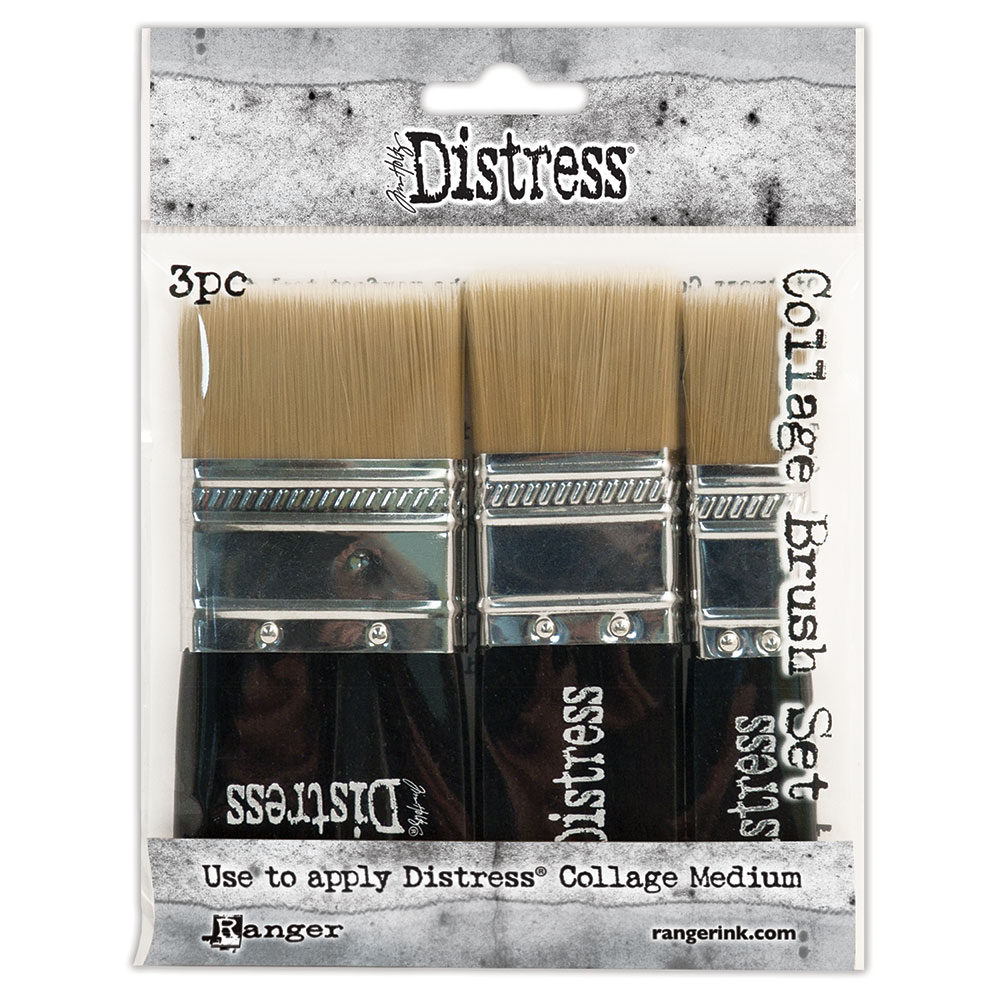 Ranger Tim Holtz Collage Brush 3 Pack