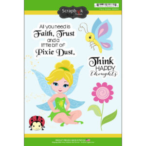 SCRAPBOOK CUSTOMS STICKER FAIRY
