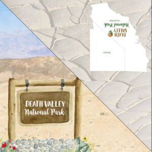 SCRAPBOOK CUSTOMS 12X12 DEATH VALLEY NATIONAL PARK