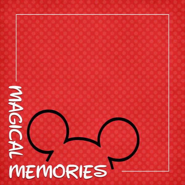 SCRAPBOOK CUSTOMS MAGICAL MEMORIES CORNER