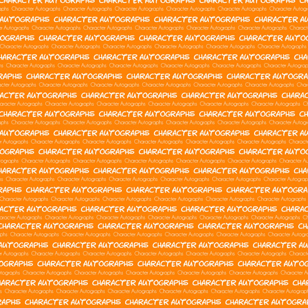 SCRAPBOOK CUSTOMS 12X12 CHARACTER AUTOGRAPHS EARS