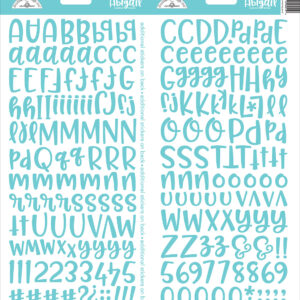 DOODLEBUG ALPHA STICKER ABIGAIL SWIMMING