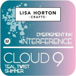 LISA HORTON INK INTERFERENCE TEAL TWIST SHIMMER