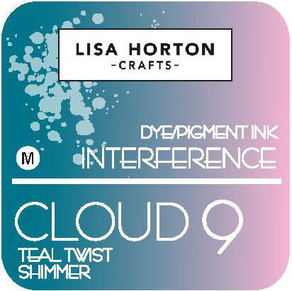 LISA HORTON INK INTERFERENCE TEAL TWIST SHIMMER LISA HORTON INK INTERFERENCE TEAL TWIST SHIMMER