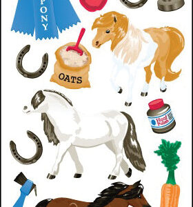 EK STICKER PONY SHOW