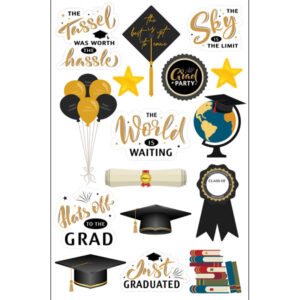 SCRAPBOOK CUSTOMS LASER DIE CUTS GRADUATE 2