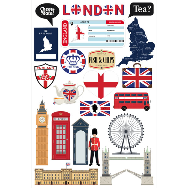 SCRAPBOOK CUSTOMS LASER DIE CUT ENGLAND