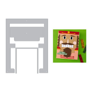 Hero Arts Big Mouth Slider Etched Dies From the Crackin' Christmas Collection