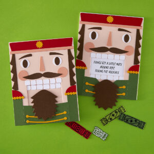 Hero Arts Big Mouth Slider Etched Dies From the Crackin' Christmas Collection