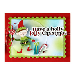 Spellbinders Santa's Elves Etched Dies From the North Pole Friends Collection By Simon Hurley