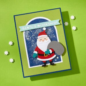 Spellbinders the Clauses Etched Dies From the North Pole Friends Collection By Simon Hurley
