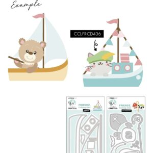 Studio Light Die Sailboat Friendz