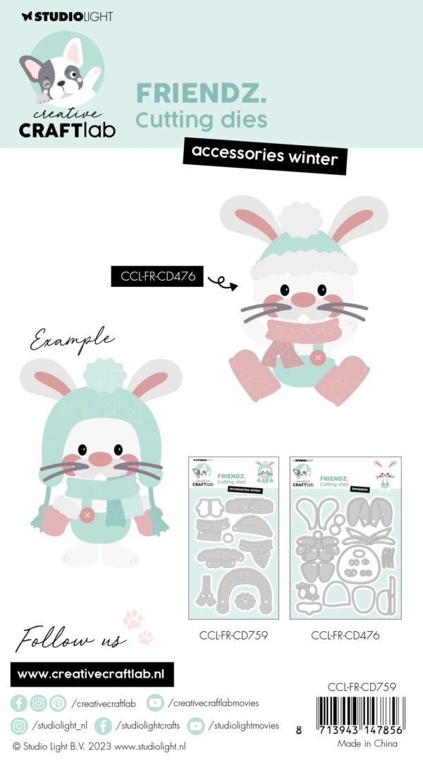 Studio Light Die Accessoiries Winter Friendz