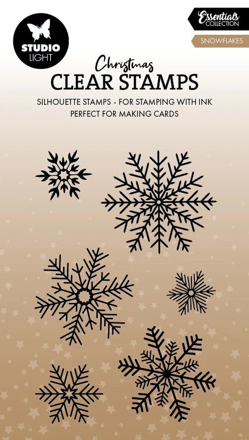 Studio Light Stamp Snowflakes Essentials