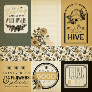 Carta Bella Honey Bee 12X12 Multi Journaling Cards