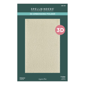 Spellbinders Dimpled 3D Embossing Folder From the Texture & Foliage Collection By Suzanne Hue